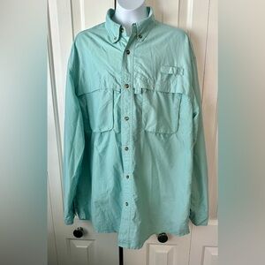 DESIGNED BY L.L.BEAN!! Fab Cond Men’s ButtonDown Long Sleeve Shirt size M.